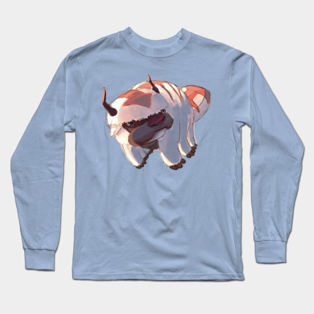 Appa Long Sleeve T-Shirt by JoshNelsonArt